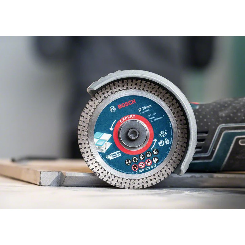 Disque Diamant Expert HardCeramic Bosch Ø76x10x1,9mm 2 Disque Diamant Expert HardCeramic Bosch Ø76x10x1,9mm – Image 2