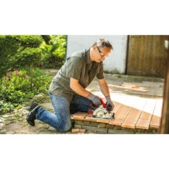 Scie Circulaire Sans Fil Einhell TE-CS 18/165-1 Li (machine Seule) 18V Li - Ion -Outils Pour La Maison 58347 04