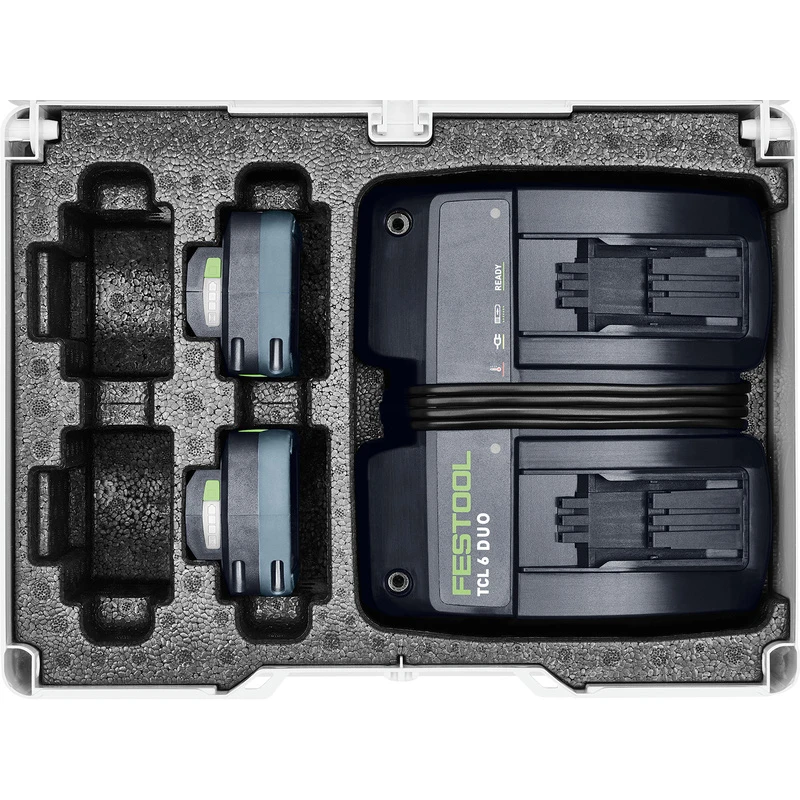 Set Energie Festool SYS 18V TCL 6 DUO 18V Li-ion - 4Ah 2 Set Energie Festool SYS 18V TCL 6 DUO 18V Li-ion - 4Ah – Image 2