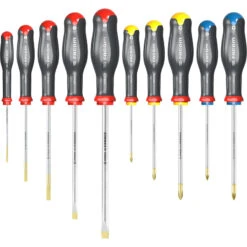 Jeu 10 Tournevis Protwist Facom Série ATW