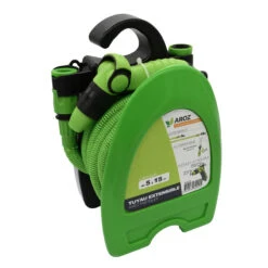 Tuyau D'arrosage Extensible + Pistolet Jet Reglable Aroz 5M - 15M -Outils Pour La Maison 59610 02