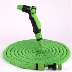 Tuyau D'arrosage Extensible + Pistolet Jet Reglable Aroz 5M - 15M