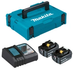 Kit Chargeur + 2 Batteries Makita MAKPAC1 18V Li-ion 3Ah