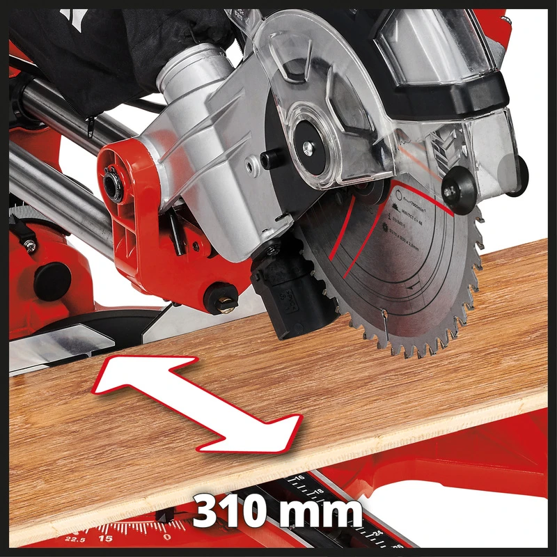 Scie à Onglet Radiale Einhell TC-SM 2131/1 Dual 1800W Ø210mm 6 Scie à Onglet Radiale Einhell TC-SM 2131/1 Dual 1800W Ø210mm – Image 6