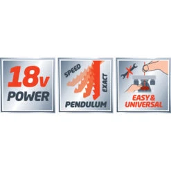 Scie Sauteuse Pendulaire Sans Fil Einhell TE-JS 18 Li (machine Seule) 18V Li-ion -Outils Pour La Maison 66717 06