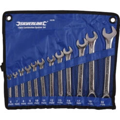 Silverline Jeu 12 Clés Mixtes