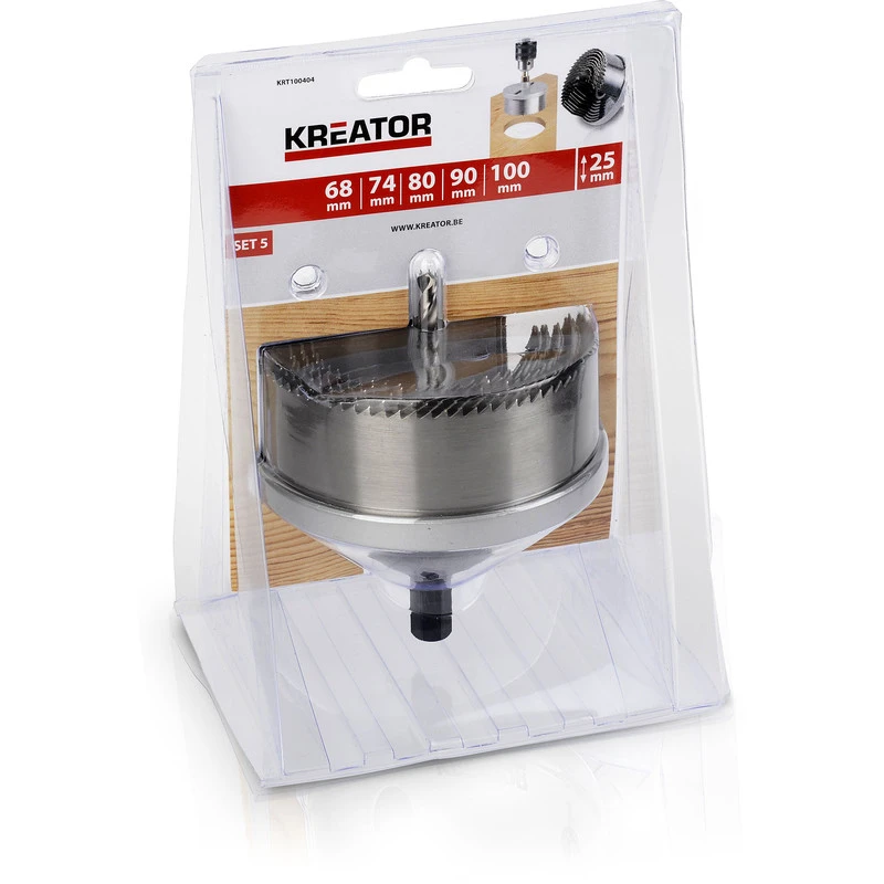 Kreator Scies Cloches Assorties 5 Pièces - 30mm 3 Kreator Scies Cloches Assorties 5 Pièces - 30mm – Image 3