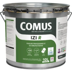 Peinture Intérieure IZI'R Mat Blanc Cal Comus 10L *Exclu Magasin*