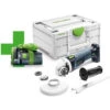 Meuleuse D'angle Sans Fil Festool AGC 18-125 Li EB-Basic + Batterie OFFERTE 18V - 5Ah Li-ion Ø125mm