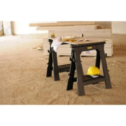 Tréteaux Pliables Stanley 450kg 8 Tréteaux Pliables Stanley 450kg -Outils Pour La Maison 71115 02