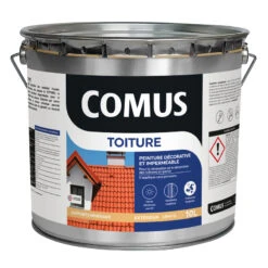 Peinture Toiture Comus 10L Rouge Brique *Exclu Magasin*