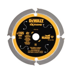 Lame De Scie Circulaire Portative Denture Diamant Dewalt Multi-matĂ©riaux Ă165x20mm 4T