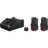 Kit Chargeur + 2 Batteries Bosch Li-Ion 12V - 3Ah