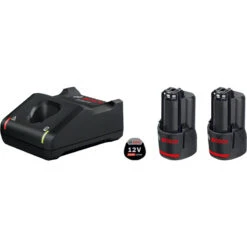 Kit Chargeur + 2 Batteries Bosch Li-Ion 12V - 3Ah