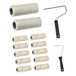 Lot De 12 Manchons Antigouttes Goldfaden + 2 Montures Rota 14 Pièces