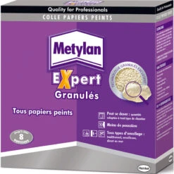 Colle Papiers Peints Expert Granulés Metylan 200g